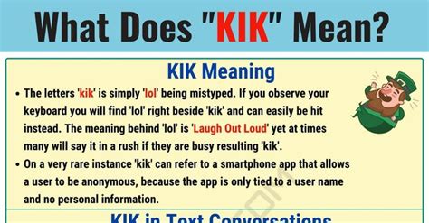 kik slang|all letters meaning kik.